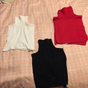 Turtleneck “dickies” set of 3